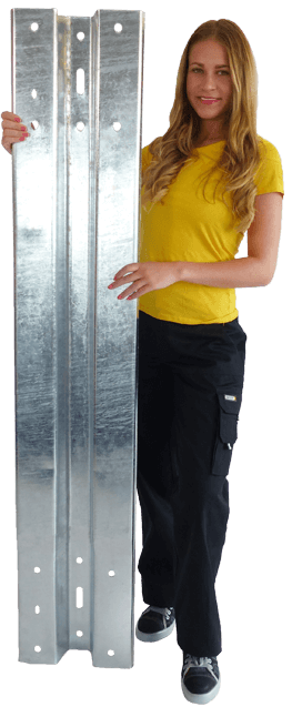 Model mit Pflaster